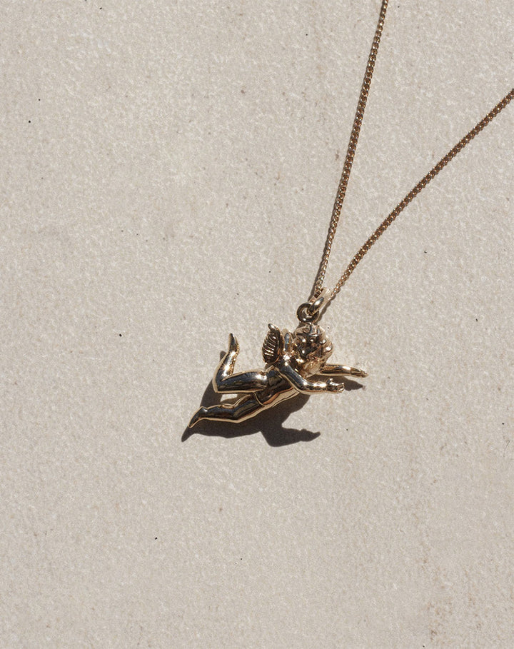 Cherub Charm Necklace – TJE