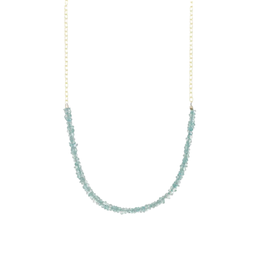 Gemstone Rondelle Fade Necklace | The Jewelry Edit – TJE