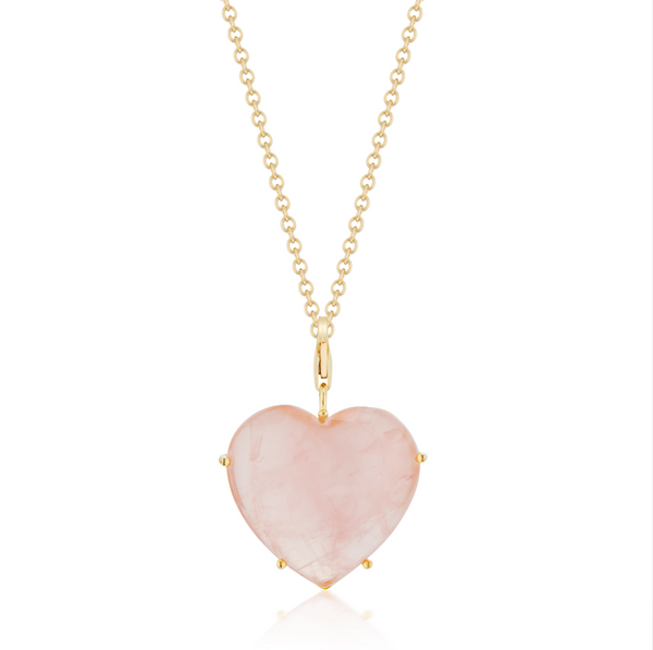 国内で当店のみ 666999 - Stellar Rose Quartz Heart Necklace Stellar Rose Quartz Heart Necklace | 666999acc